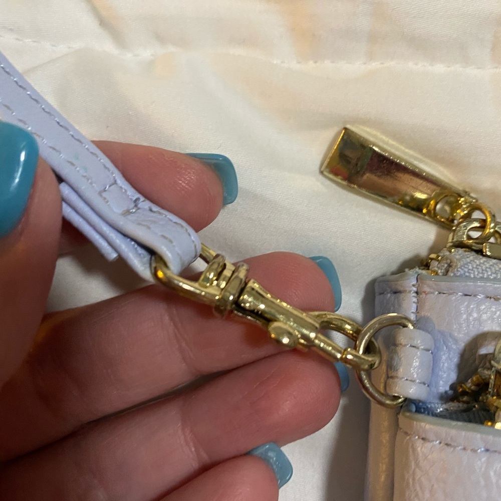 Light Blue Wristlet - Picture 2 of 9